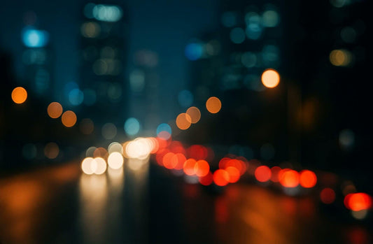 Nighttime City Bokeh
